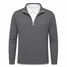 Leon - Men’s Ultra Comfortable 2-in-1 Quarter-Zip