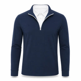 Leon - Men’s Ultra Comfortable 2-in-1 Quarter-Zip