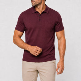 Capri - Men's Ultra Comfortable Pocket Polo Shirt
