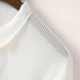 Lusso - Men's Ultra Comfortable Long Sleeve Polo Shirt