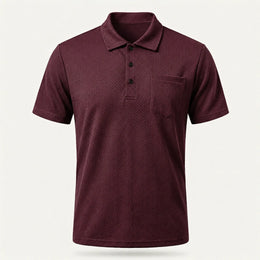 Capri - Men's Ultra Comfortable Pocket Polo Shirt
