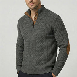 Crown - Men's Classic High Collar Pullover
