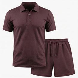 Capri Set – Men’s Ultra Comfortable Shorts and Polo Shirt