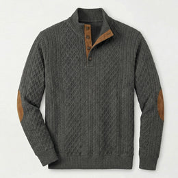 Crown - Men's Classic High Collar Pullover